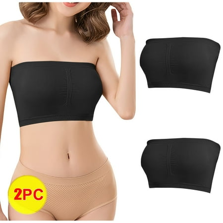 Sokhug Strapless Bras for Women Stretch Plus Size Comfort Wireless Bra 
Sokhug Strapless Bras for Women Stretch Plus Size Comfort Wireless Bra