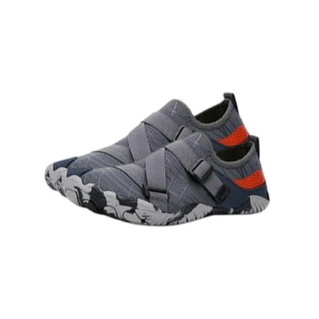 Crocowalk Womens Mens Aqua Socks Quick Dry Barefoot Slip On Water Shoes Anti-Slip Breathable Flats Girls Boys Riding Drawstring Trainers Gray 7
Crocowalk Womens Mens Aqua Socks Quick Dry Barefoot Slip On Water Shoes Anti-Slip Breathable Flats Girls Boys Riding Drawstring Trainers Gray 7