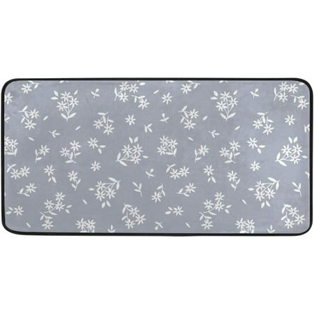 BESTKITTY Kitchen Floor Mat Non Slip Absorbent Comfort Elegant Small White Flower Decor Standing Mat Soft Kitchen Runner Rug for Hallway Entryway Bathroom Living Room Bedroom 39 x 20 Inch
BESTKITTY Kitchen Floor Mat Non Slip Absorbent Comfort Elegant Small White Flower Decor Standing Mat Soft Kitchen Runner Rug for Hallway Entryway Bathroom Living Room Bedroom 39 x 20 Inch