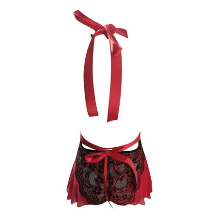 PEASKJP Lingerie For Women Naughty Play Ladies Lace Receiving Side Breasts Gathering Lingerie Set Reoria Bodysuit Red L
PEASKJP Lingerie For Women Naughty Play Ladies Lace Receiving Side Breasts Gathering Lingerie Set Reoria Bodysuit Red L