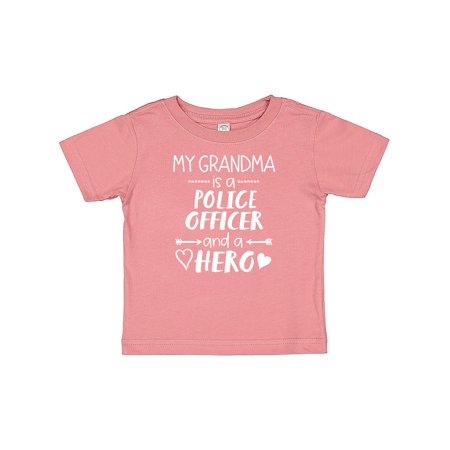 Inktastic My Grandma is a Police Officer and a Hero Gift Baby Boy or Baby Girl T-Shirt
Inktastic My Grandma is a Police Officer and a Hero Gift Baby Boy or Baby Girl T-Shirt