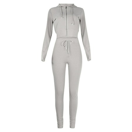 Ziloco Women Fashion Leisure Time Cardigan Zipper Solid Color Sweater Long Sleeves Suit ladies pajamas sets Gray XL
Ziloco Women Fashion Leisure Time Cardigan Zipper Solid Color Sweater Long Sleeves Suit ladies pajamas sets Gray XL