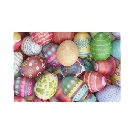 Placemats Set of 6 Easter Eggs Place mats for Dining Table Indoor/Outdoor Cute Heat Resistant Washable Table Mats(18 x 12 )
Placemats Set of 6 Easter Eggs Place mats for Dining Table Indoor/Outdoor Cute Heat Resistant Washable Table Mats(18 x 12 )