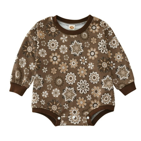 Baby Boy Girl Fall Clothes Crew Neck Sweatshirt Floral Romper Long Sleeve Jumpsuit Cute Outfits Multi Romper
Baby Boy Girl Fall Clothes Crew Neck Sweatshirt Floral Romper Long Sleeve Jumpsuit Cute Outfits Multi Romper