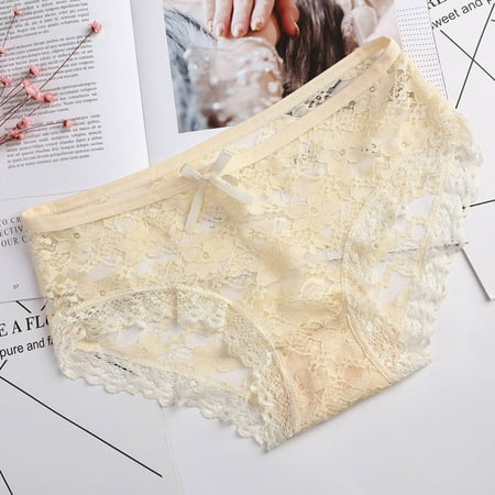 TWIFER Lingerie For Women Women s Net Transparent Lace Underwear Mesh Yarn Underwear Briefs
TWIFER Lingerie For Women Women s Net Transparent Lace Underwear Mesh Yarn Underwear Briefs