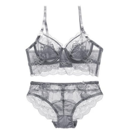 Women s 2 Piece Sexy Lace Strap Bralette Bra and Panty See Through Lingerie Set
Women s 2 Piece Sexy Lace Strap Bralette Bra and Panty See Through Lingerie Set