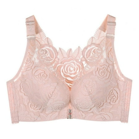 Front Closure Bra Floral Lace Bra Thin Cup Bra Push Up Bra Adjustable Strap Bralette 3/4 Cup Bra Wire Free Bra Summer Thin Mold Cup Bra
Front Closure Bra Floral Lace Bra Thin Cup Bra Push Up Bra Adjustable Strap Bralette 3/4 Cup Bra Wire Free Bra Summer Thin Mold Cup Bra