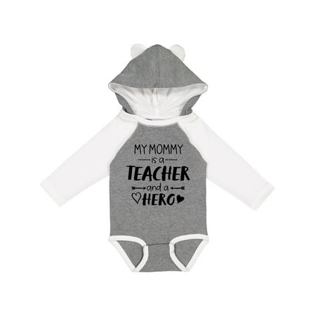Inktastic My Mommy is a Teacher and a Hero Gift Baby Boy or Baby Girl Long Sleeve Bodysuit
Inktastic My Mommy is a Teacher and a Hero Gift Baby Boy or Baby Girl Long Sleeve Bodysuit