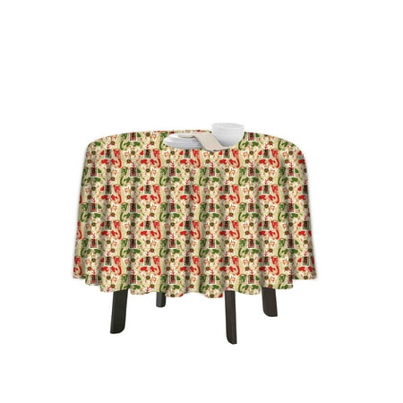 eloria Elephant Printed Round Table Cloth Resistant Washable Decorative Table Cover for Dining Table
eloria Elephant Printed Round Table Cloth Resistant Washable Decorative Table Cover for Dining Table