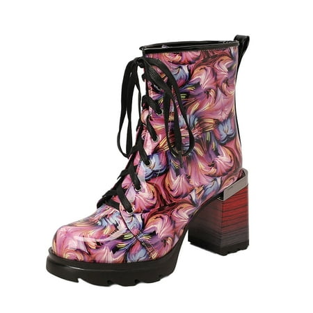 Qufokar Mid Calf Socks Womens Comfortable Boots for Women Women Ankle Boots Autumn And Winter Fashion Camouflage Printing Large foreign Trade Comfortable Platform Square Heel
Qufokar Mid Calf Socks Womens Comfortable Boots for Women Women Ankle Boots Autumn And Winter Fashion Camouflage Printing Large foreign Trade Comfortable Platform Square Heel