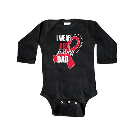 Inktastic Sickle Cell Awareness I Wear Red For My Dad Gift Baby Boy or Baby Girl Long Sleeve Bodysuit
Inktastic Sickle Cell Awareness I Wear Red For My Dad Gift Baby Boy or Baby Girl Long Sleeve Bodysuit