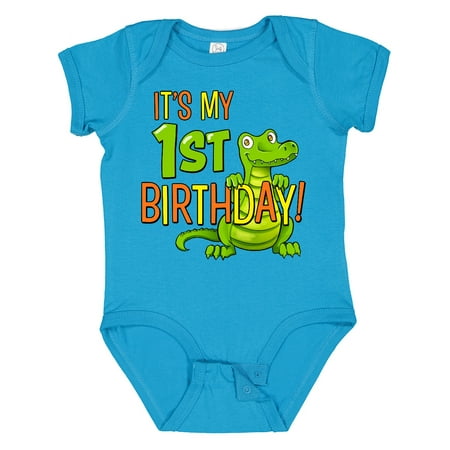 Inktastic It s My 1st Birthday with Cute Green Alligator Gift Baby Boy or Baby Girl Bodysuit
Inktastic It s My 1st Birthday with Cute Green Alligator Gift Baby Boy or Baby Girl Bodysuit