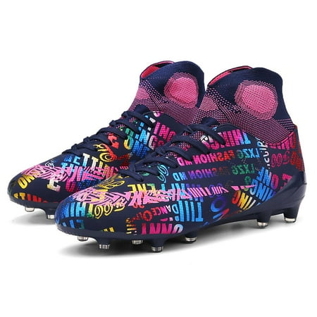 Soccer Cleats Mens Soccer Shoes Boys Professional High-Top Football Boots Indoor Outdoor Competition Training Shoes Comfortable Turf Football Shoes
Soccer Cleats Mens Soccer Shoes Boys Professional High-Top Football Boots Indoor Outdoor Competition Training Shoes Comfortable Turf Football Shoes