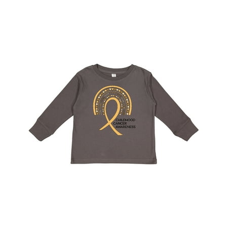Inktastic Childhood Cancer Awareness Rainbow Ribbon with Hearts Gift Toddler Boy or Toddler Girl Long Sleeve T-Shirt
Inktastic Childhood Cancer Awareness Rainbow Ribbon with Hearts Gift Toddler Boy or Toddler Girl Long Sleeve T-Shirt