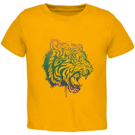 Splatter Tiger Gold Toddler T-Shirt - 3T
Splatter Tiger Gold Toddler T-Shirt - 3T