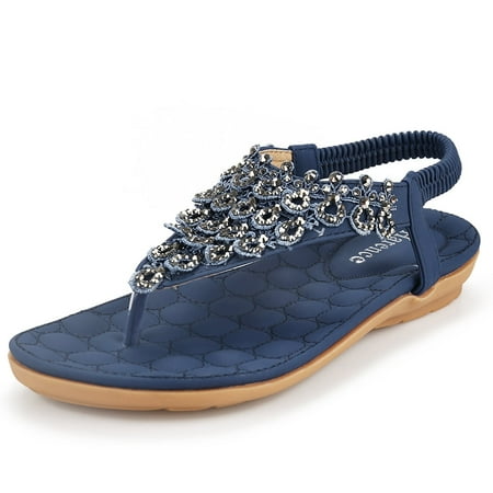 Women s Summer Wedge Sandals with Buckle - Comfortable Slip-On Cutout Beach Footwear
Women s Summer Wedge Sandals with Buckle - Comfortable Slip-On Cutout Beach Footwear