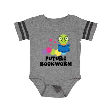 Inktastic Future Bookworm Gift Baby Boy or Baby Girl Bodysuit