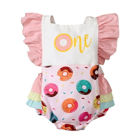 TAIAOJING Baby Romper Girl Sleeveless Ruffle Food Headbands Clothes One Piece Outfits 0-6 Months
TAIAOJING Baby Romper Girl Sleeveless Ruffle Food Headbands Clothes One Piece Outfits 0-6 Months