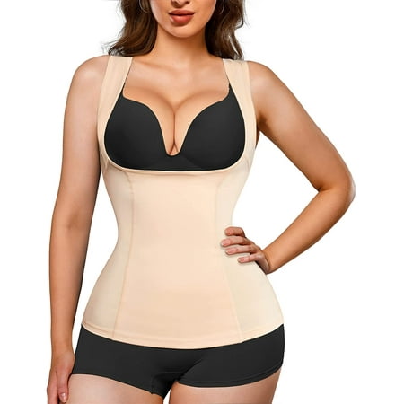 Nebility Women s Underbust Corset Tops Waist Trainer Tummy Control Shapwear Slimming Body Shaper
Nebility Women s Underbust Corset Tops Waist Trainer Tummy Control Shapwear Slimming Body Shaper
