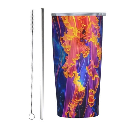 Aquatic animal close-up 20 oz stainless steel cup with lid and straw double layered vacuum coffee cup ice and hot drink travel cup car travel insulated cup
Aquatic animal close-up 20 oz stainless steel cup with lid and straw double layered vacuum coffee cup ice and hot drink travel cup car travel insulated cup