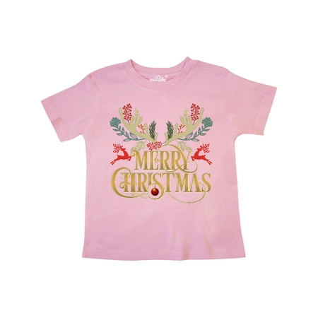 Inktastic Reindeer Christmas Gift Toddler Boy or Toddler Girl T-Shirt