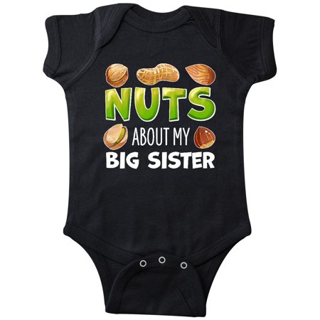 Inktastic Nuts About My Big Sister Peanut Almond Pistachio Gift Baby Boy or Baby Girl Bodysuit
Inktastic Nuts About My Big Sister Peanut Almond Pistachio Gift Baby Boy or Baby Girl Bodysuit