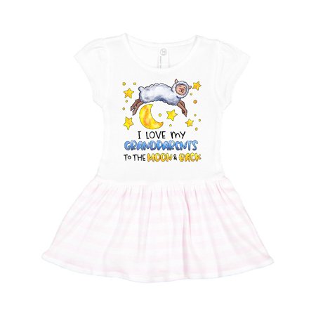 Inktastic I Love my Grandparents to the Moon and Back Cute Sheep Gift Toddler Girl Dress
Inktastic I Love my Grandparents to the Moon and Back Cute Sheep Gift Toddler Girl Dress