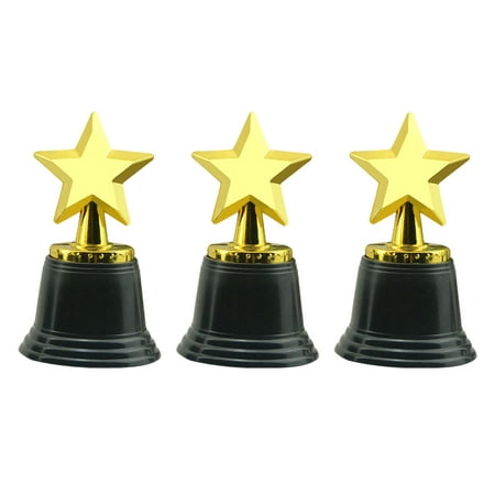 3Pcs Mini Pentagram Trophies Funny Children s Toys Mini Plastic Gold Cups for Game School Kindergarten
3Pcs Mini Pentagram Trophies Funny Children s Toys Mini Plastic Gold Cups for Game School Kindergarten