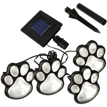 4 Solar Dog Animal Paw Print Flower Lights Garden Outdoor LED Path Lawn Decorative Driveway
4 Solar Dog Animal Paw Print Flower Lights Garden Outdoor LED Path Lawn Decorative Driveway
