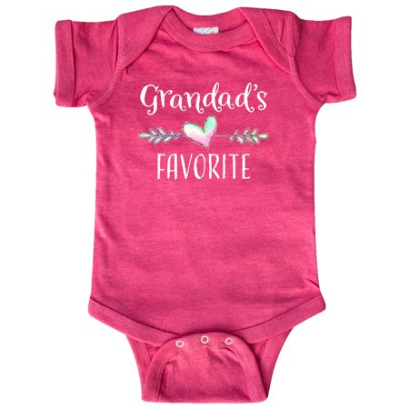 Inktastic Grandads Favorite- Heart Grandchild Gift Baby Boy or Baby Girl Bodysuit
Inktastic Grandads Favorite- Heart Grandchild Gift Baby Boy or Baby Girl Bodysuit