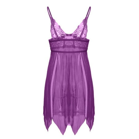Shpwfbe Lingerie For Women Mesh Split Fork Pajamas Nightdress Lace Sleepwear Underwear
Shpwfbe Lingerie For Women Mesh Split Fork Pajamas Nightdress Lace Sleepwear Underwear