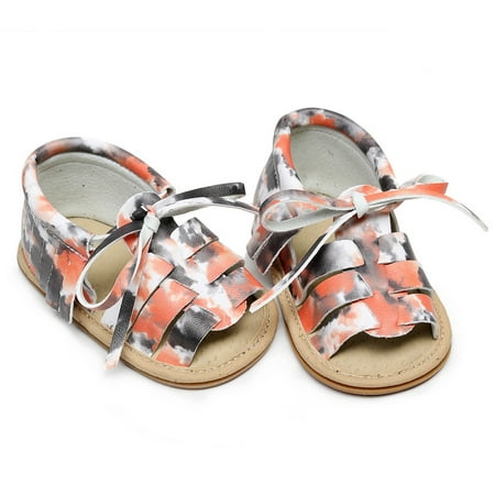 Baby Boy Girls Summer Microfiber PU Tassel Lace-up Sandals Newborn Breathable Anti-slip Toddler Shoes R L
Baby Boy Girls Summer Microfiber PU Tassel Lace-up Sandals Newborn Breathable Anti-slip Toddler Shoes R L