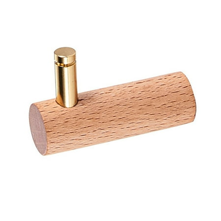 Farfi Decorative Hook Perforated Installation Strong Load-bearing Solid Wooden Wall Cloth Hook for Living Room (Wooden Color)
Farfi Decorative Hook Perforated Installation Strong Load-bearing Solid Wooden Wall Cloth Hook for Living Room (Wooden Color)
