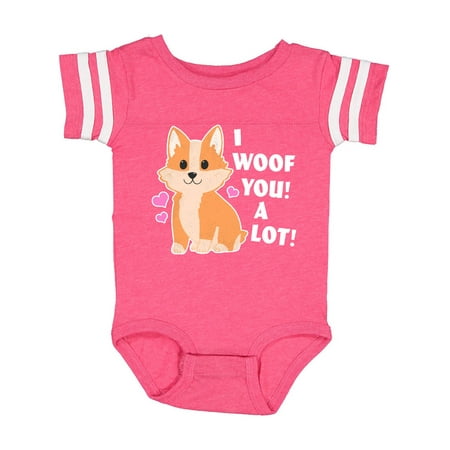Inktastic I Woof You a Lot with Corgi Illustration Gift Baby Boy or Baby Girl Bodysuit
Inktastic I Woof You a Lot with Corgi Illustration Gift Baby Boy or Baby Girl Bodysuit