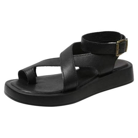 WILLBEST Womens Sandals Comfortable Dressy Women Sandals Fashionable Simple and Solid In Color New Pattern Summer Thick Set Toe and Comfortable Bottom Large Casual Shoes
WILLBEST Womens Sandals Comfortable Dressy Women Sandals Fashionable Simple and Solid In Color New Pattern Summer Thick Set Toe and Comfortable Bottom Large Casual Shoes