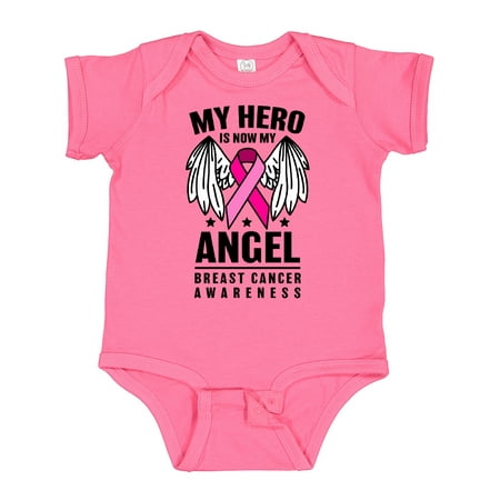 Inktastic My Hero is now My Angel Breast Cancer Awareness Boys or Girls Baby Bodysuit
Inktastic My Hero is now My Angel Breast Cancer Awareness Boys or Girls Baby Bodysuit