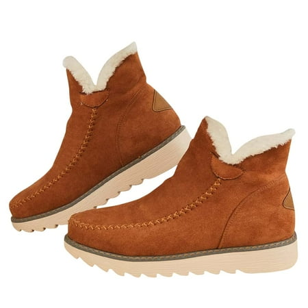 XWQYRG Classic Non-Slip Ankle Snow Booties Warm Fur Lining Boots Women s Cashmere Waterproof Non-Slip Ankle Snow Boot Casual Short Boots
XWQYRG Classic Non-Slip Ankle Snow Booties Warm Fur Lining Boots Women s Cashmere Waterproof Non-Slip Ankle Snow Boot Casual Short Boots