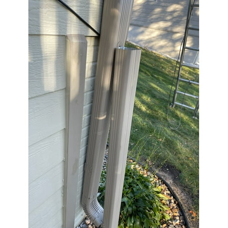 Downspout Extension Retention Clip Clay