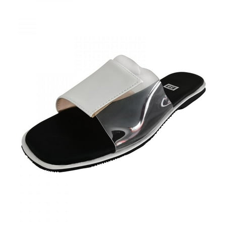 Homedles Sandals for Women- Square Toe Fashion and Comfortable Large Size Chain One-word Fashion Fashion Sandals White
Homedles Sandals for Women- Square Toe Fashion and Comfortable Large Size Chain One-word Fashion Fashion Sandals White