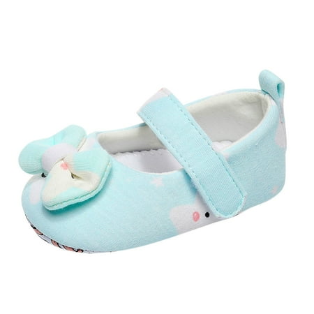 WZHKSN Baby Boys Girls Toddler Sky Blue Sports Shoes 13