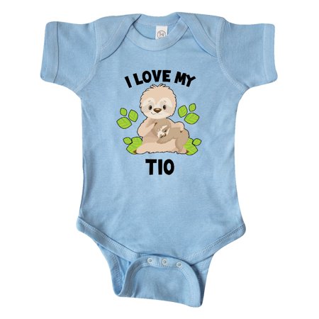 Inktastic Cute Sloth I Love My Tio with Green Leaves Gift Baby Boy or Baby Girl Bodysuit
Inktastic Cute Sloth I Love My Tio with Green Leaves Gift Baby Boy or Baby Girl Bodysuit