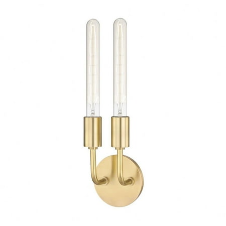 -Two Light Wall Sconce in Style-4.75 inches Wide By 16.5 inches High-Aged Brass Finish Bailey Street Home 735-Bel-2692750
-Two Light Wall Sconce in Style-4.75 inches Wide By 16.5 inches High-Aged Brass Finish Bailey Street Home 735-Bel-2692750