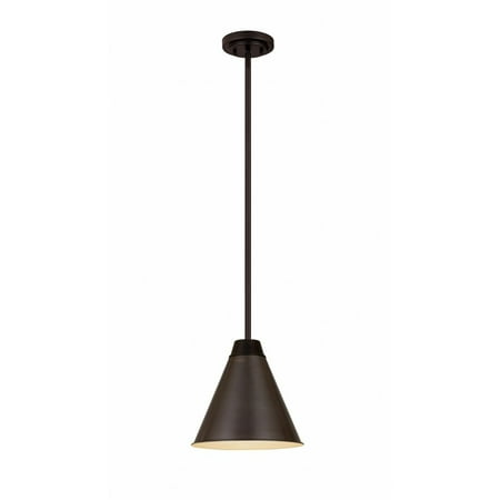 1 Light Pendant in Sleek Style 12 inches Wide By 12.5 inches High-Bronze Plate Finish Bailey Street Home 372-Bel-4529422
1 Light Pendant in Sleek Style 12 inches Wide By 12.5 inches High-Bronze Plate Finish Bailey Street Home 372-Bel-4529422