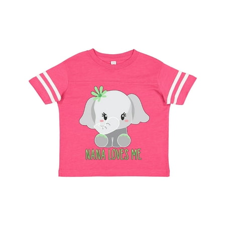 Inktastic Nana Loves Me- Cute Elephant Gift Toddler Boy or Toddler Girl T-Shirt
Inktastic Nana Loves Me- Cute Elephant Gift Toddler Boy or Toddler Girl T-Shirt