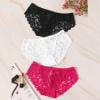 DENGDENG Women s Sexy Lace Floral Plus Size Breathable Thong Panties See Through Low Waisted Underwear
DENGDENG Women s Sexy Lace Floral Plus Size Breathable Thong Panties See Through Low Waisted Underwear