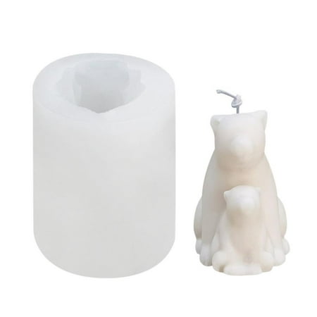 Ksruee Candle Mold Silicone Mold Bear Shape Silicone Fondant Mold Fondant Cake Baking Mould for Wedding Cake Chocolate Dessert Mousse Decor special 
Ksruee Candle Mold Silicone Mold Bear Shape Silicone Fondant Mold Fondant Cake Baking Mould for Wedding Cake Chocolate Dessert Mousse Decor special