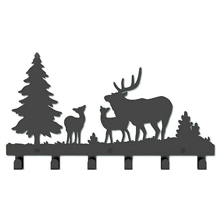 1 Pc Stainless After The Door Coat Hooks Deer And Trees Art Wall Decor Hanger Key Cothing Holder Indoor Decoration
1 Pc Stainless After The Door Coat Hooks Deer And Trees Art Wall Decor Hanger Key Cothing Holder Indoor Decoration