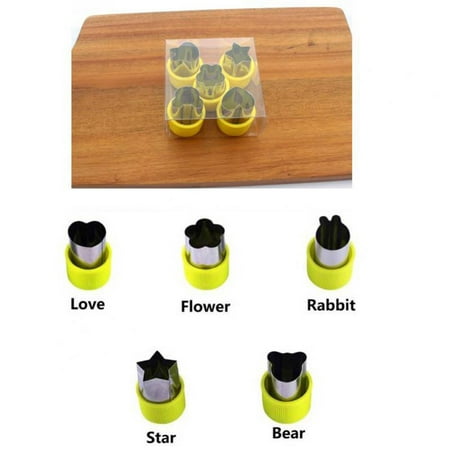 5pcs/set Stainless Steel Cookie Cutters Sandwiches Fruit Cutter Shapes Vegetable Fondant Ca Mould Kitchen Accessories Gadgets
5pcs/set Stainless Steel Cookie Cutters Sandwiches Fruit Cutter Shapes Vegetable Fondant Ca Mould Kitchen Accessories Gadgets