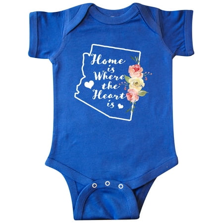 Inktastic Arizona Home is Where the Heart is with Watercolor Floral Gift Baby Boy or Baby Girl Bodysuit
Inktastic Arizona Home is Where the Heart is with Watercolor Floral Gift Baby Boy or Baby Girl Bodysuit