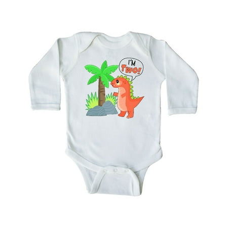 Inktastic I m 2! Cute Dinosaur Birthday Tyrannosaurus Gift Baby Boy or Baby Girl Long Sleeve Bodysuit
Inktastic I m 2! Cute Dinosaur Birthday Tyrannosaurus Gift Baby Boy or Baby Girl Long Sleeve Bodysuit